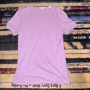 Vince Lilac Pima Cotton Tee medium